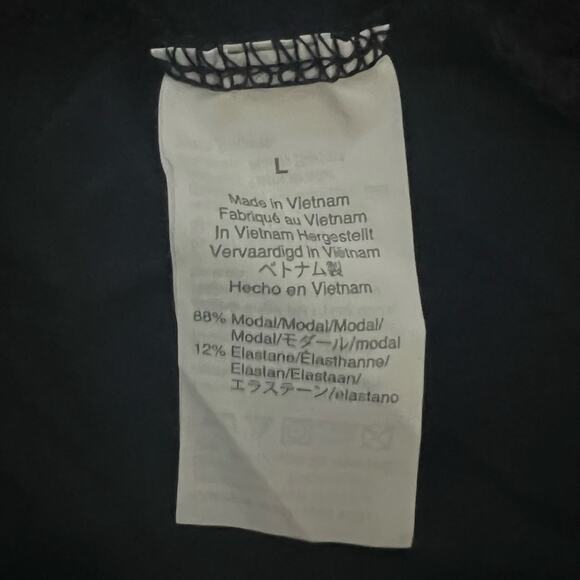 J. Crew 365 The Stretch Modal Blend Shawl Navy Cardigan Size L - Picture 10 of 12